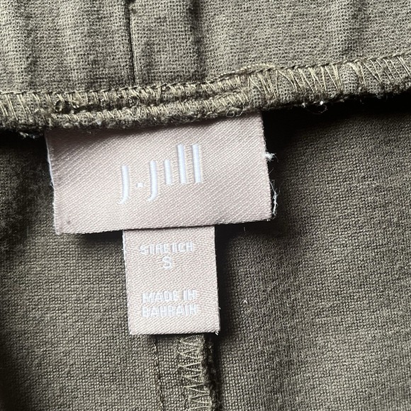 J. Jill Stretch Army Green Pencil Skirt Small 60% Viscose - Picture 2 of 7